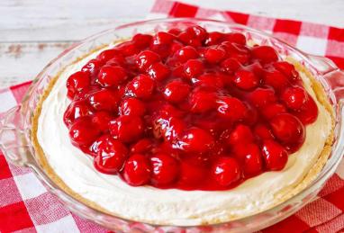 No-Bake Cherry Cheese Pie Photo 1