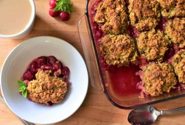 Cherry-Almond Breakfast Cobbler Photo 1