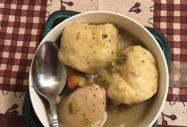 Easy Slow Cooker Chicken and Dumplings Photo 1