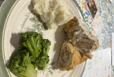 Air Fryer Chicken Cordon Bleu Photo 1