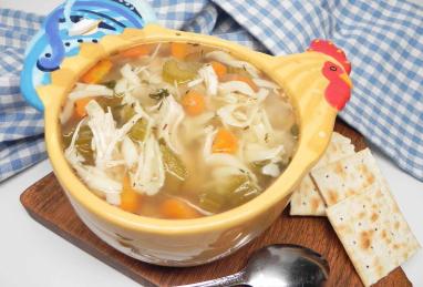 Easy Slow Cooker Chicken Noodle Soup Photo 1