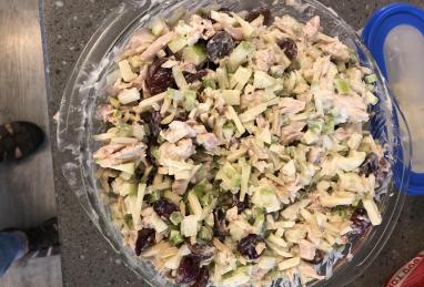 Chicken Salad with Apples, Grapes, and Walnuts Photo 1