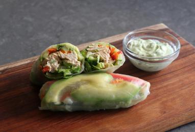 Chicken Salad Summer Rolls Photo 1