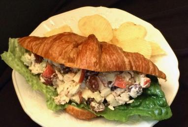 Pecan Chicken Salad with Apples and Grapes Photo 1