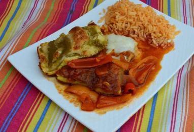 Hatch Chile Relleno Casserole with Ranchero Sauce Photo 1