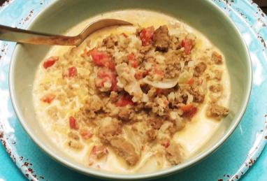 Creamy Keto Taco Soup with Ground Beef Photo 1