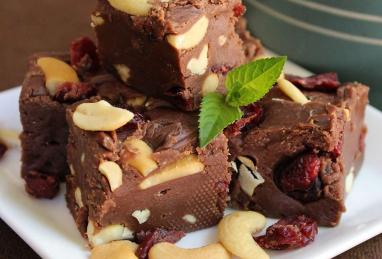 Perfect Cranberry Cashew Fudge Photo 1