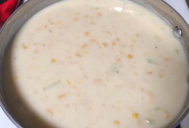 Easy Vegetarian Corn Chowder Photo 1