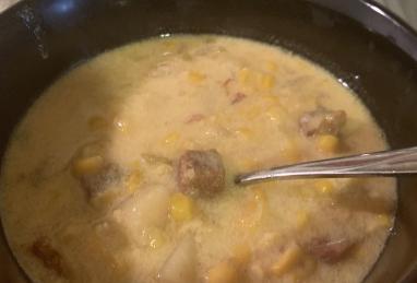 Slow Cooker Corn Chowder Photo 1