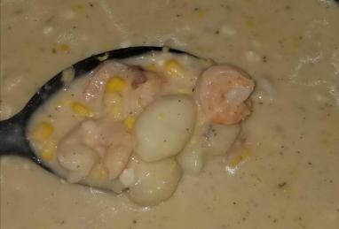 Cheesy Corn Chowder Photo 1