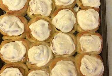 Grandma's Orange Rolls with Orange Cream Cheese Frosting Photo 1