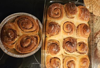 Vegan Bread Machine Cinnamon Rolls Photo 1