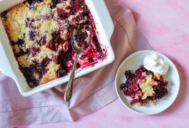 Blackberry Cobbler with Frozen Blackberries Photo 1