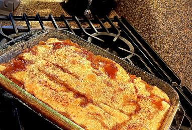 Butter Biscuit Peach Cobbler Photo 1