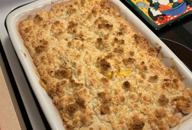 Easy Peach Cobbler with Cake Mix Photo 1