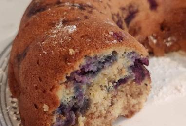 Blueberry Sour Cream Coffee Cake Photo 1