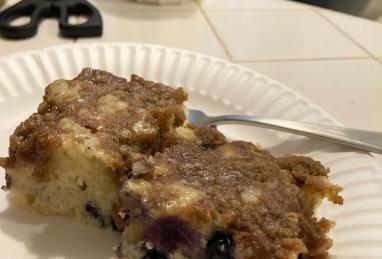 Sugar Free Blueberry Coffee Cake Photo 1