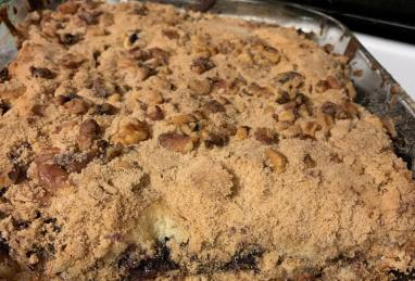 Sour Cream Blueberry Coffee Cake Photo 1