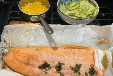 Parchment Baked Salmon Photo 1