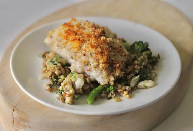 Baked Halibut with Crispy Panko Photo 1