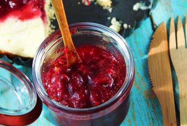 Cranberry Sauce with Orange Juice and Brown Sugar Photo 1