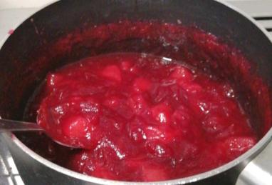 Pear Honey Cranberry Sauce Photo 1