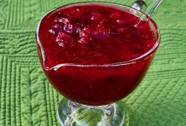 Boozy Fresh Cranberry-Orange Sauce Photo 1