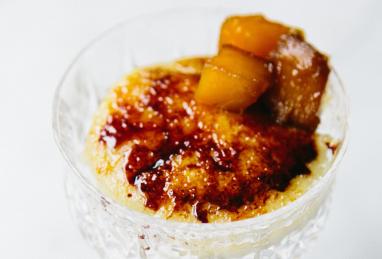 Cardamom Creme Brulee Parfait with Candied Pumpkin Photo 1