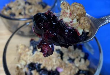 Air Fryer Blueberry Crisp Photo 1