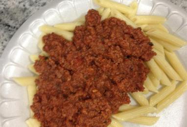 Spaghetti with Corned Beef Photo 1