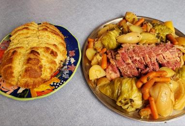 Dutch Oven Corned Beef and Cabbage Photo 1