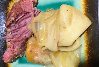 Slow Cooker Guinness Corned Beef and Veggies Photo 1