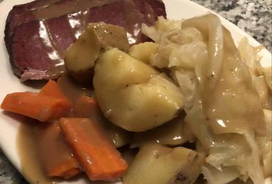 Corned Beef and Cabbage with Guinness®-Dijon Gravy Photo 1