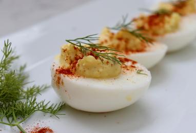 Bread and Butter Pickle Deviled Eggs Photo 1