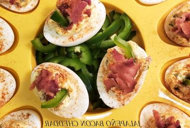 Jalapeno Bacon Cheddar Deviled Eggs Photo 1