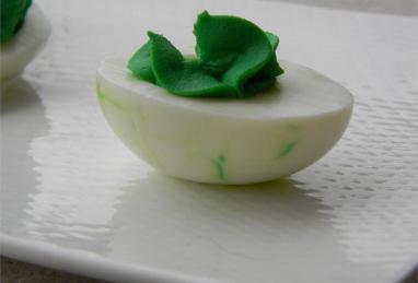 St. Patrick's Day Deviled Eggs Photo 1