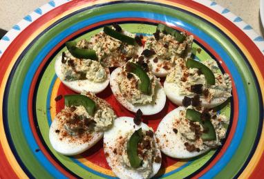 Creamy Jalapeno Deviled Eggs Photo 1