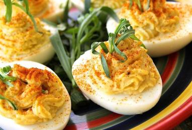 Tarragon and Spice Deviled Eggs Photo 1