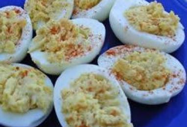 Spicy Italian Deviled Eggs Photo 1