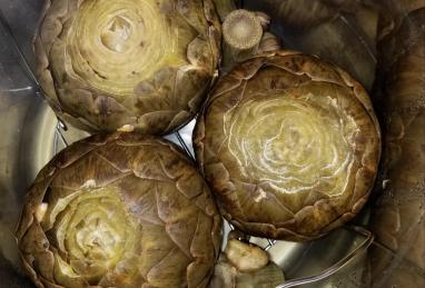 Instant Pot Steamed Artichokes Photo 1