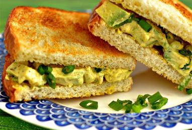 Egg-Style Avocado Salad Sandwiches Photo 1