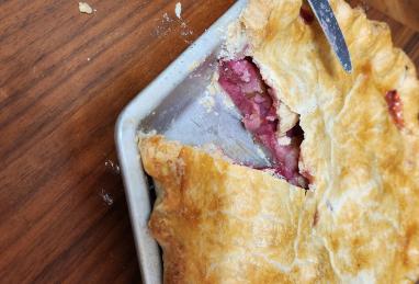 Fresh Rhubarb Pie Photo 1