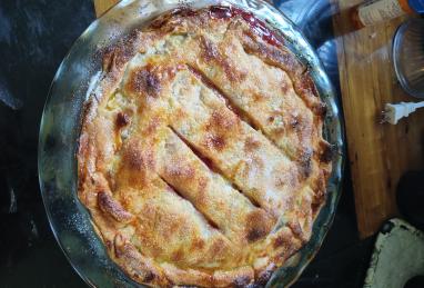 Strawberry Rhubarb Pie Photo 1