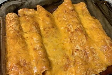 Easy Creamy Chicken Enchiladas Photo 1