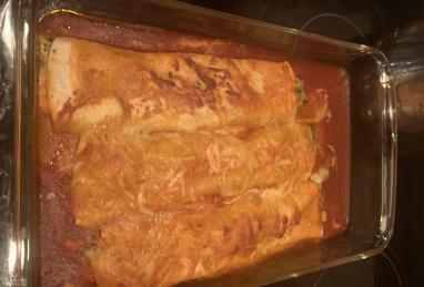 Spinach and Chicken Enchiladas Photo 1