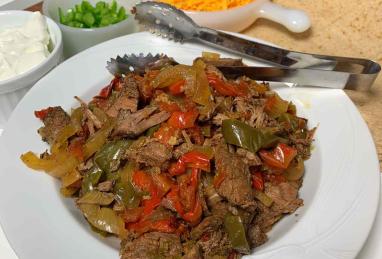 Slow Cooker Steak Fajitas Photo 1