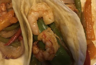 Quick and Easy Shrimp Fajitas Photo 1