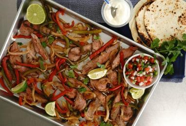 Sheet Pan Beef Fajitas Photo 1