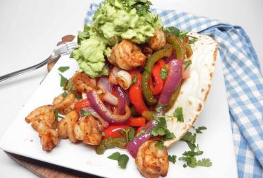 Air Fryer Shrimp Fajitas Photo 1