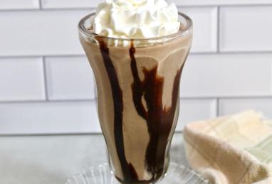 Chocolate Eggnog Milkshake Photo 1